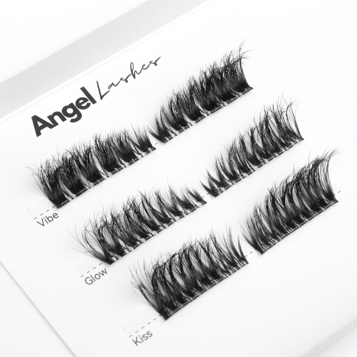 Half Lashes z klejem - Rzęsy na pasku – 3